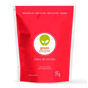 Chips Vegano de Tomate Sem Glúten GreenPeople 35g