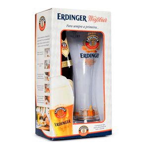 Kit Cerveja de Trigo Erdinger e Copo