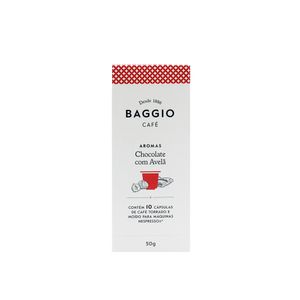 Café Aromas Chocolate e Avelã Baggio 10 Cápsulas