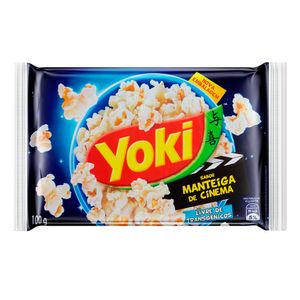 Pipoca de Micro-ondas Manteiga de Cinema Yoki 100g
