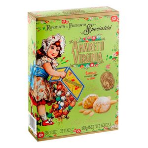Biscoito Amanteigado Amaretti Macio Virginia 180g