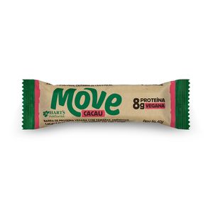 Barra de Proteína Vegana Move Cacau Hart's Natural 40g