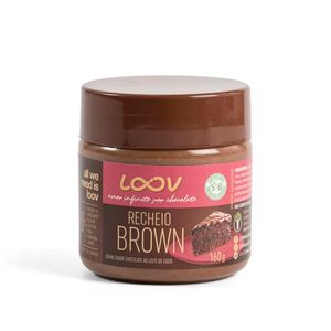 Creme de Chocolate Vegano Recheio Brown Chocolife Loov 160g