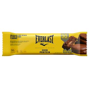 Barra de Proteína de Pão de Mel Sem Glúten e Sem Açúcar Everlast 50g