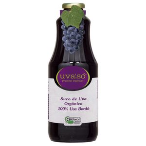 Suco Orgânico de Uva'Só 1L