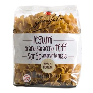 Macarrão Mafalda de Legumes e Cereais Sem Glúten Garofalo 400g