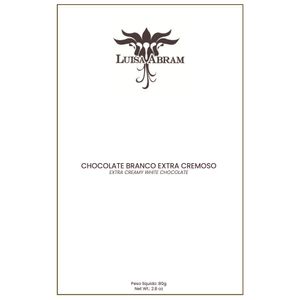 Chocolate Branco Extra Cremoso Luisa Abram 80g