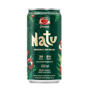 Refrigerante Guaraná Antarctica Natu 260ml
