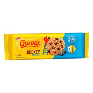 Cookies Original Com Gotas de Chocolate ao Leite Garoto 60g