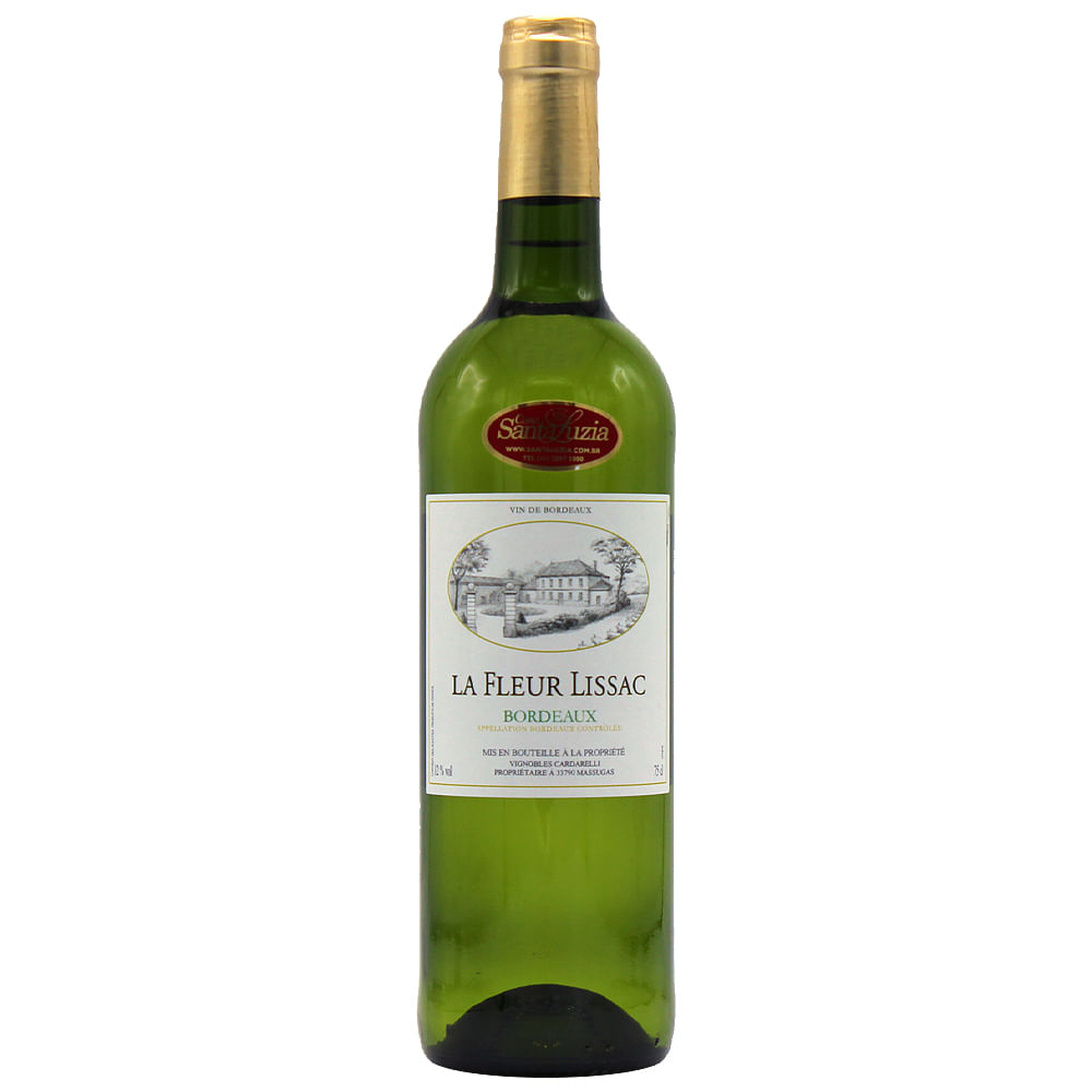 Vinho Château La Fleur-pétrus Branco Seco França Lissac Muscadelle, Sauvignon Blanc, Sémillon 750ml