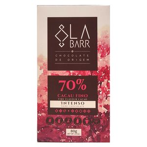 Chocolate Amargo 70% Cacau Labarr 80g