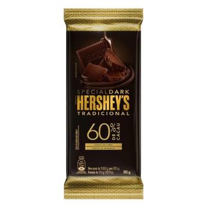 Chocolate Tradiconal 60% Cacau Special Dark Hershey's 85g