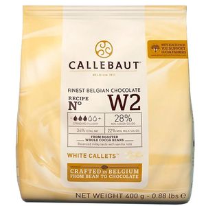 Chocolate Branco W2 Callebaut 400g