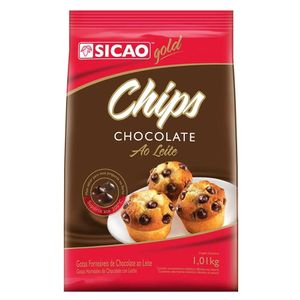 Chips de Chocolate Ao Leite Sicao 1,01kg