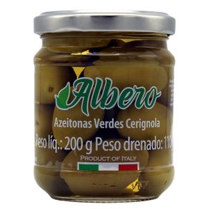 Azeitonas Verdes Cerignola Albero 200g