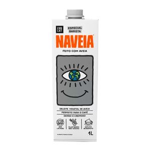 Leite de Aveia Vegano Especial Barista Naveia 1L