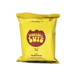 Brownie com Recheio de Chocolate Branco Brownie do Luiz 60g