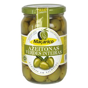 Azeitonas Verdes Inteiras Maçarico 350g