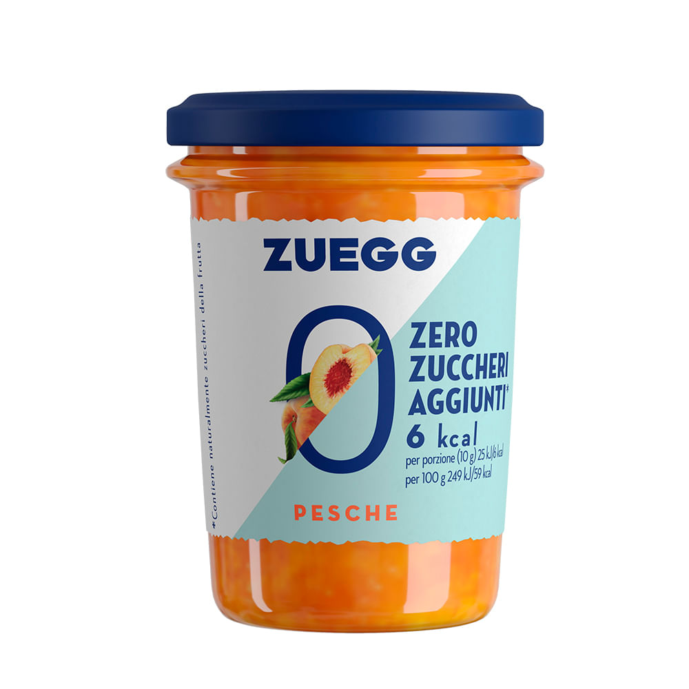 Geleia de Pêssego Zero Açúcar Zuegg 220g