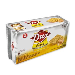 Biscoito Cracker Sabor Queijo e Manteiga Dux 225g