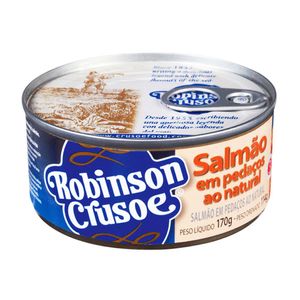 Salmão em Pedaços ao Natural Robinson Crusoe 170g