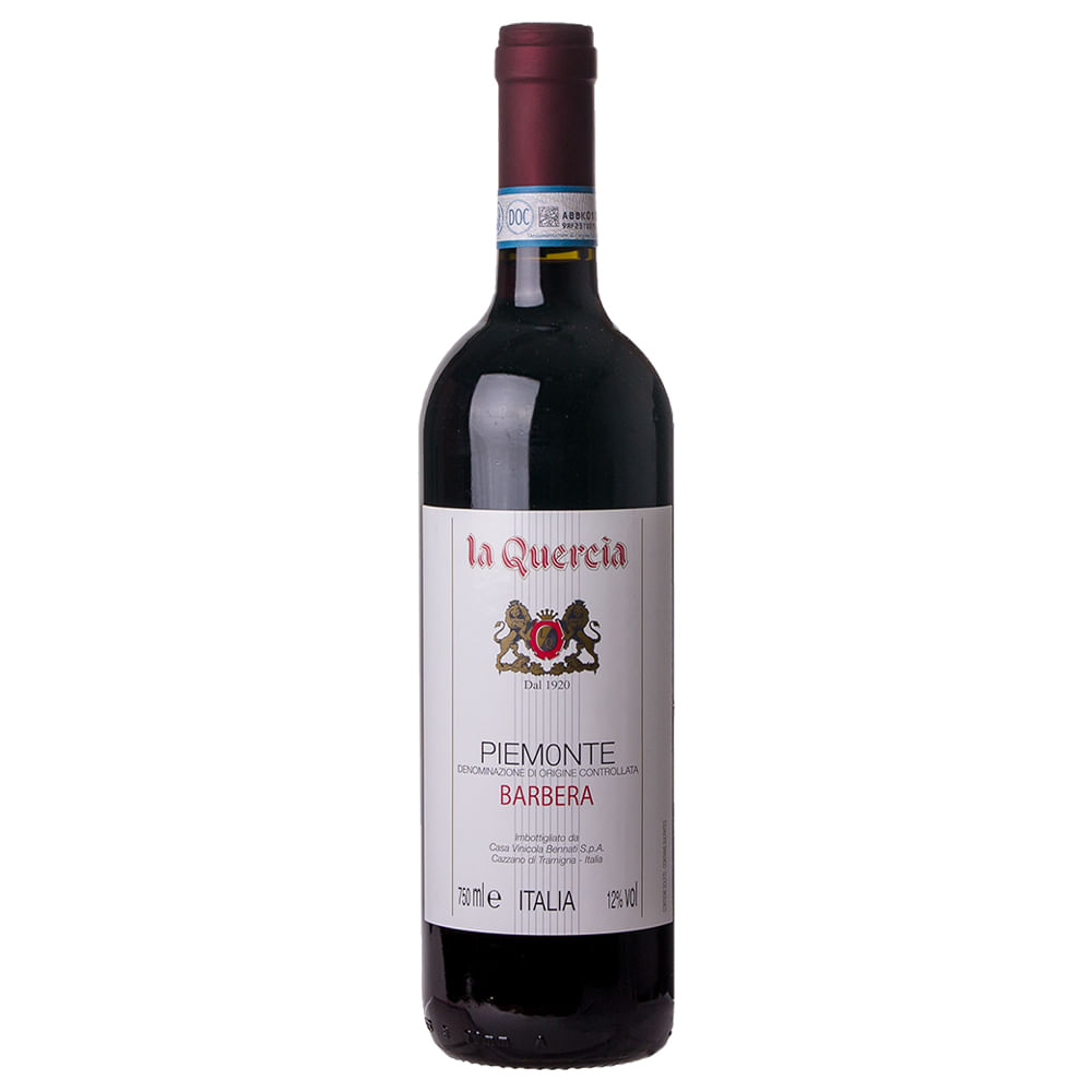 Vinho Cantina Bennati Tinto Seco Itália La Quercia Barbera 750ml