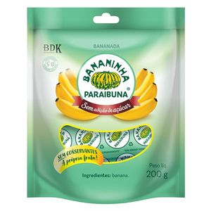Bananinha Paraibuna Sem Açúcar 200g