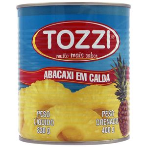 Abacaxi em Calda Tozzi 830g