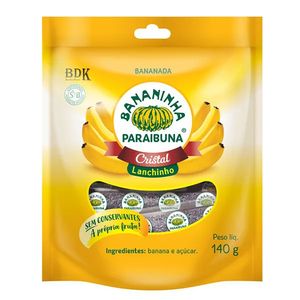 Bananinha Cristal Lanchinho Paraibuna 140g