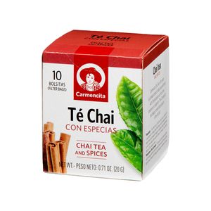 Chá Com Especiarias Carmencita 20g