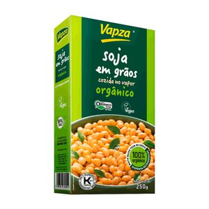 Soja em Grãos Orgânico Vapza 250g
