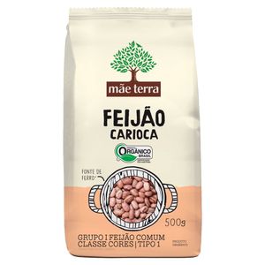 Feijão Carioca Orgânico Mãe Terra 500g