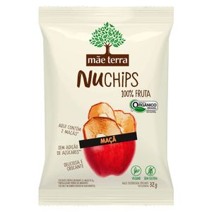 Snack de Maçã Orgânico e Vegano Mãe Terra 32g