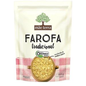 Farofa Tradicional Orgânica Mãe Terra 200g