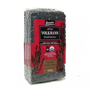 Arroz Orgânico Exótico Preto Volkmann 500g