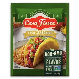 Tempero Para Taco Clássico Casa Fiesta 28g