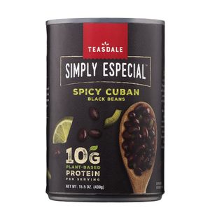 Feijão Preto Cubano Apimentado Simply Especial Teasdale 439g