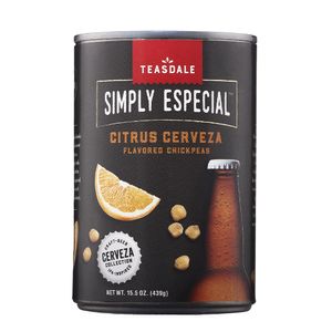 Grão de Bico Temperado Citrus Cerveza Simply Especial Teasdale 439g