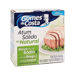 Atum Sólido ao Natural Gomes da Costa 170g
