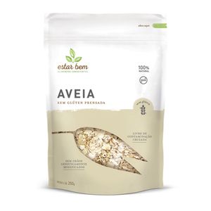 Aveia Prensada Sem Glúten Estar Bem 250g