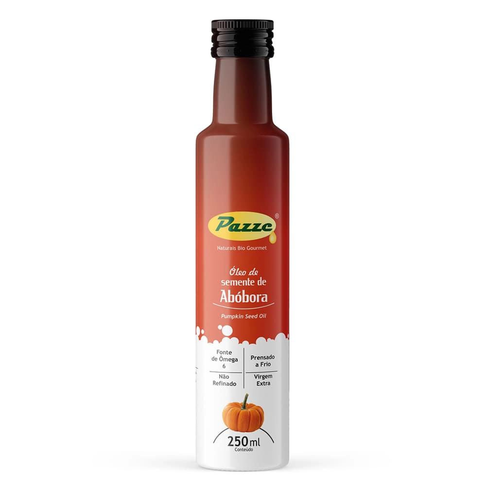Óleo de Semente de Abóbora Pazze 250ml - Casa Santa Luzia