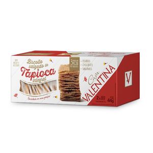 Biscoito Salgado de Tapioca Integral Casa Valentina 44g