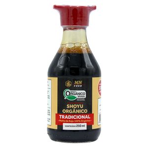 Molho Shoyu 100% Orgânico Mn Food 210ml