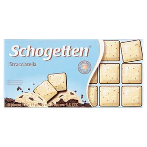 Chocolate Branco Com Lascas de Cacau Schogetten 100g