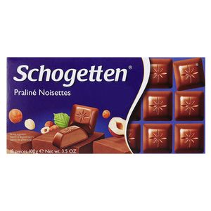 Chocolate Recheado Com Creme de Avelã Schogetten 100g