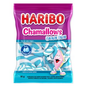 Chamallows Cables Blue Haribo 80g