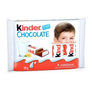 Kinder Chocolate 4 Barrinhas 50g
