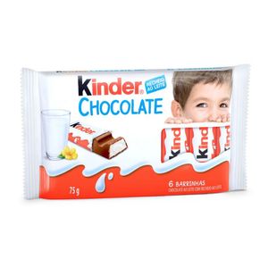 Kinder Chocolate 6 Barrinhas 75g
