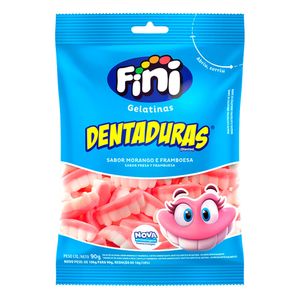 Bala de Gelatina Dentaduras Fini 90g