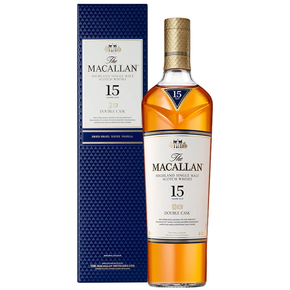 The Macallan 15年 ダブルカスク Whisky 15 Years Old Double Cask The Macallan 700ml - Casa Santa Luzia